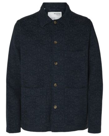 Slh-jason Overshirt Ls Jacquard