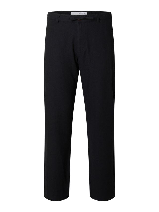 Slh196-straight-brody Linen Pant Ex