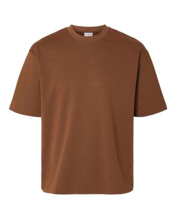 Slhlooseoscar Ss  -neck Tee Noos