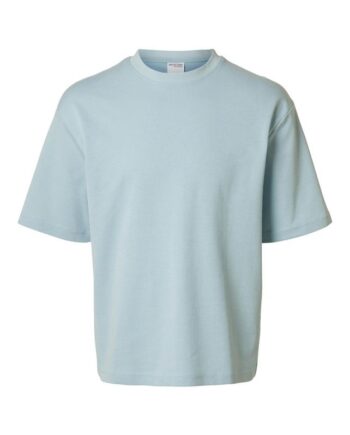 Slhlooseoscar Ss  -neck Tee Noos