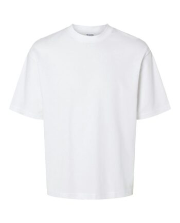 Slhlooseoscar Ss  -neck Tee Noos