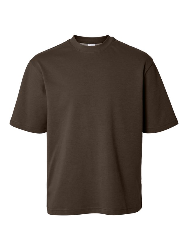 Slhlooseoscar Ss -neck Tee Noos