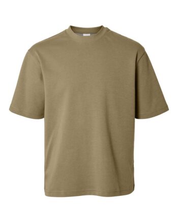 Slhlooseoscar Ss  -neck Tee Noos