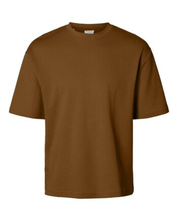 Slhlooseoscar Ss  -neck Tee Noos