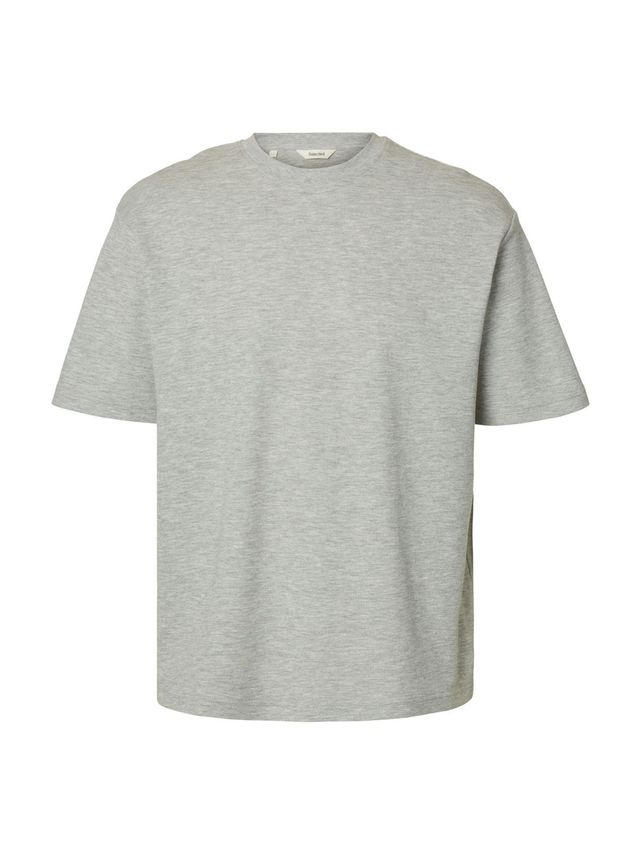 Slhlooseoscar Ss -neck Tee Noos