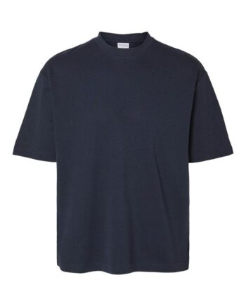 Slhlooseoscar Ss  -neck Tee Noos