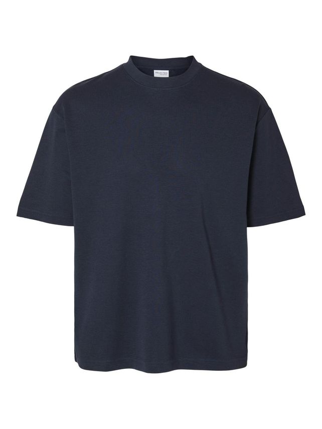 Slhlooseoscar Ss -neck Tee Noos