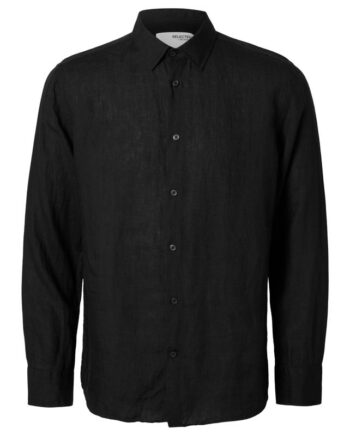 Slhregkylian-linen Shirt Ls Classic