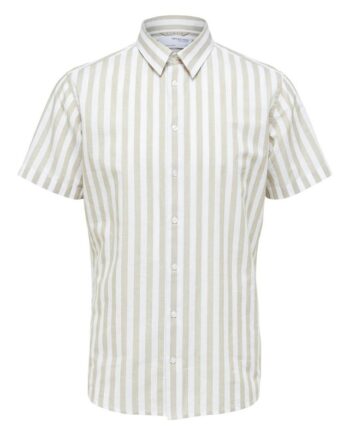 Slhregnew-linen Shirt Ss Class