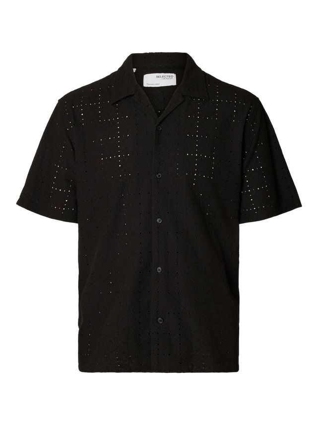 Slhrelax-jax Shirt Ss Broderie