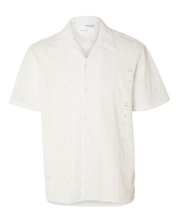 Slhrelax-jax Shirt Ss Broderie