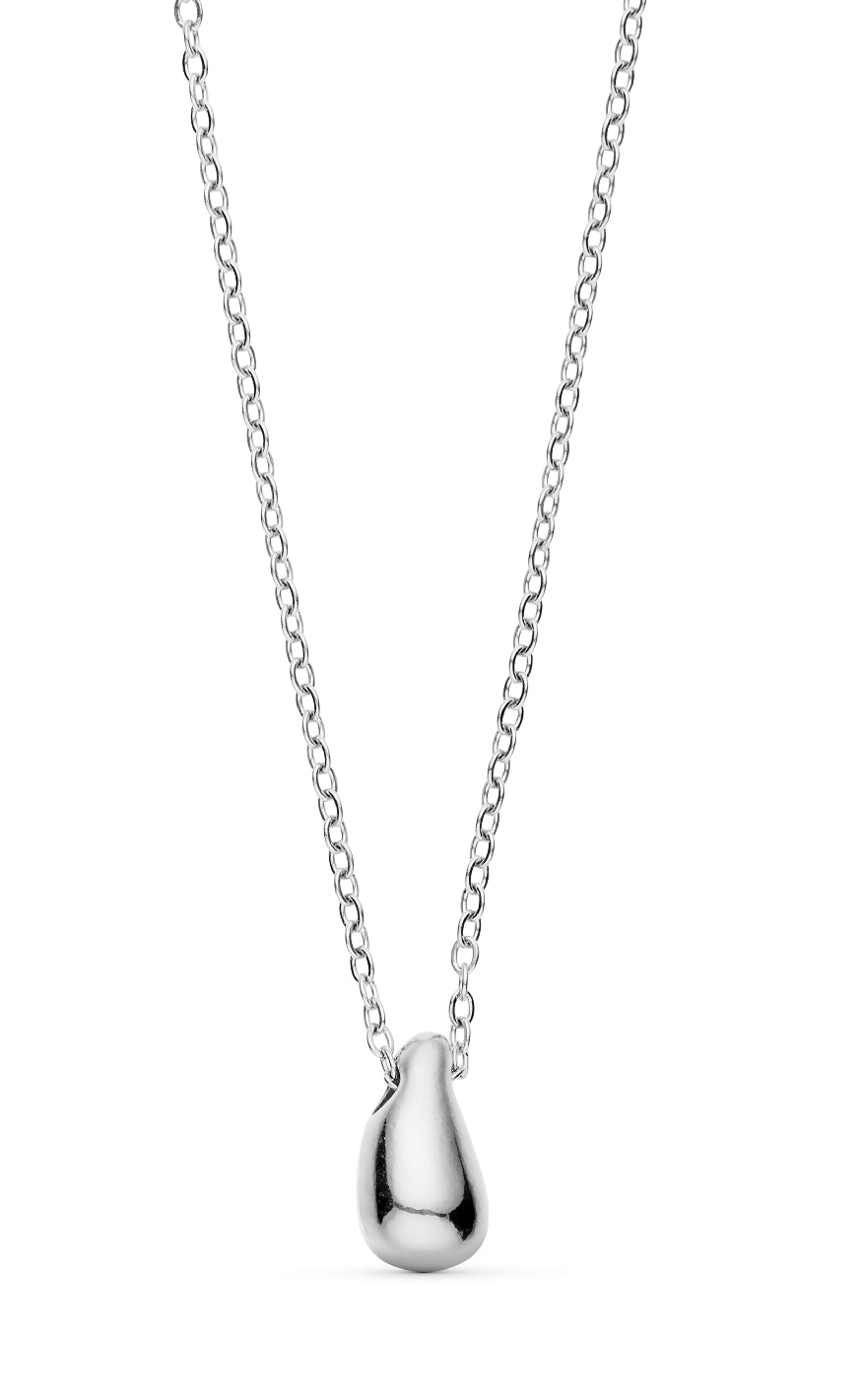 Smykkeli Copenhagen Halskæde Dakota Drop Silver Colour
