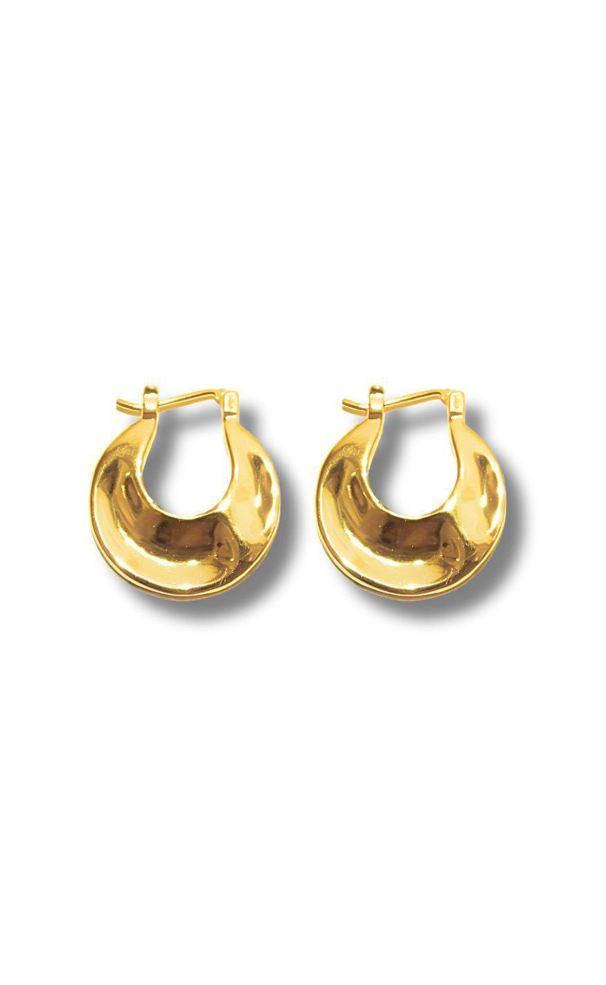 Smykkeli Copenhagen øreringe Kaya Gold Colour