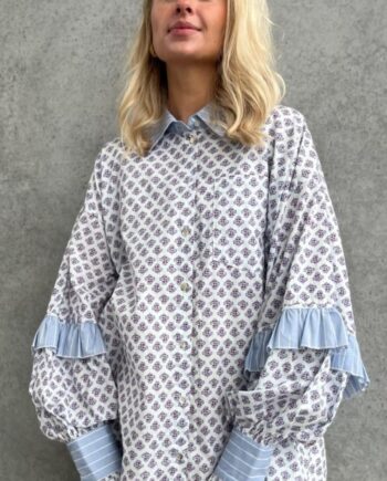 Stories From The Atelier Skjorte The Camolille Blue