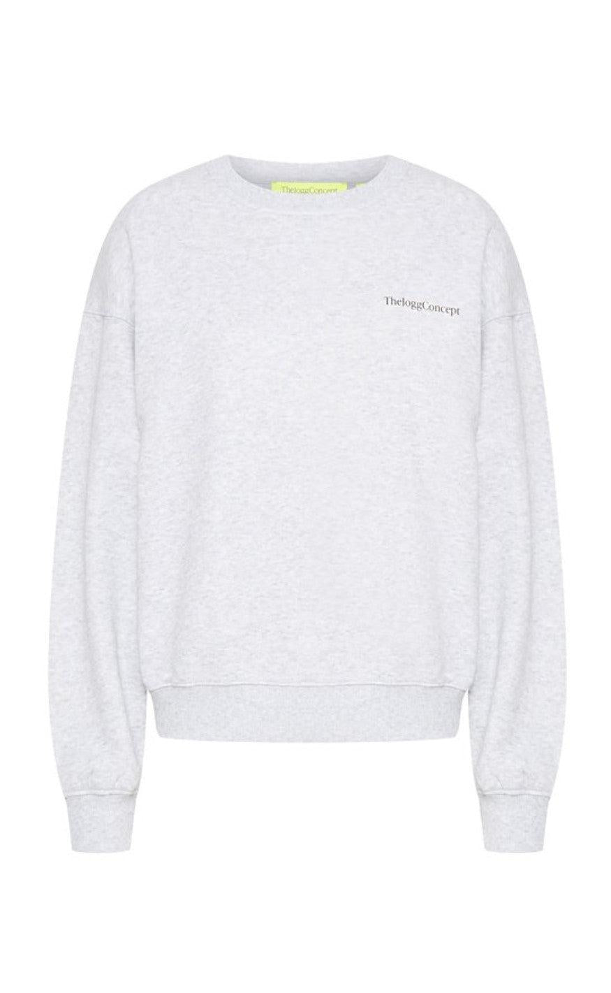 The Jogg Concept Sweatshirt Saja Light Grey Melange