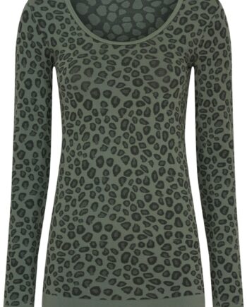 Tim   Simonsen Bluse Gepard Olive