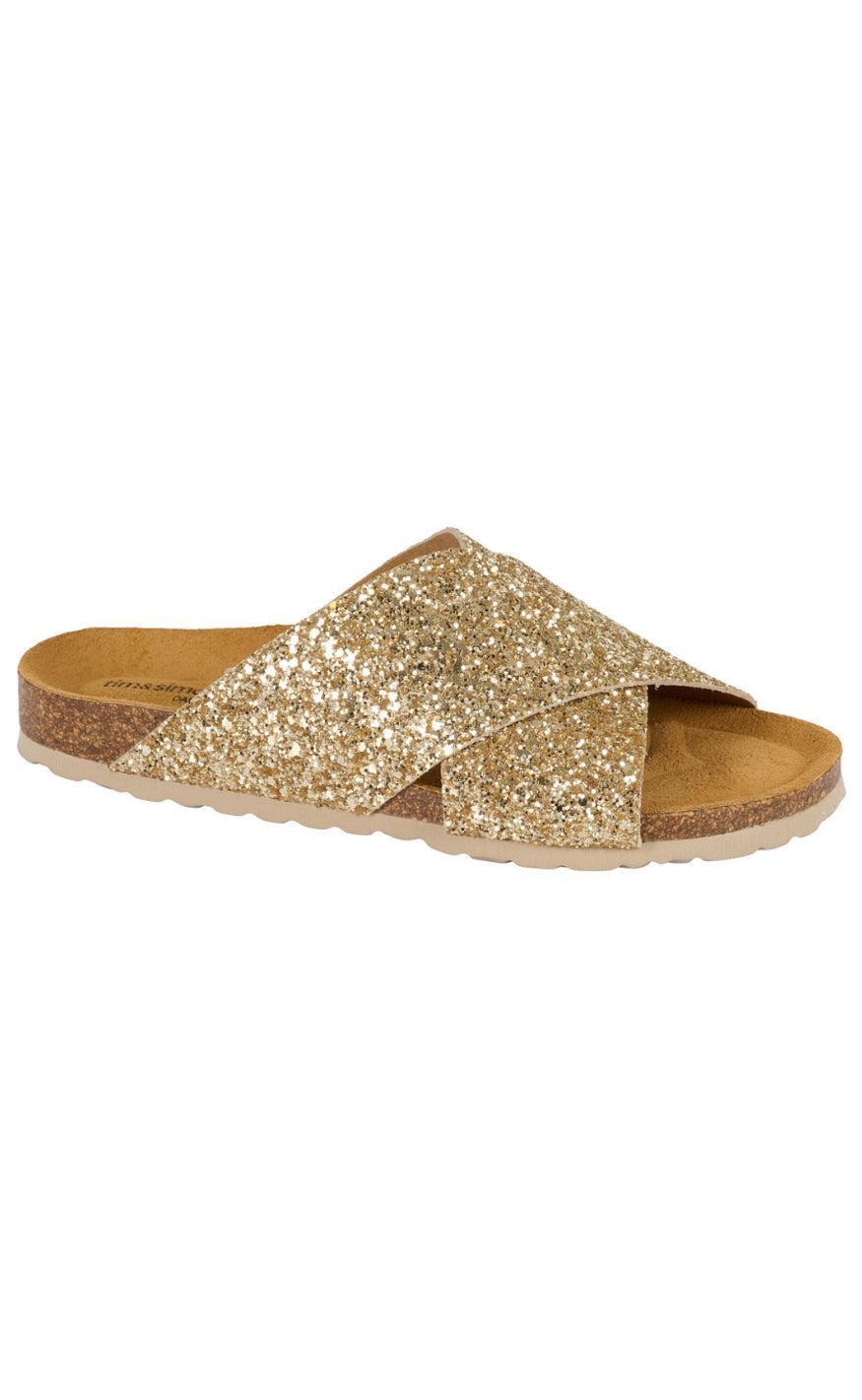 Tim Simonsen Sandaler Annet Nature Glitter Oro