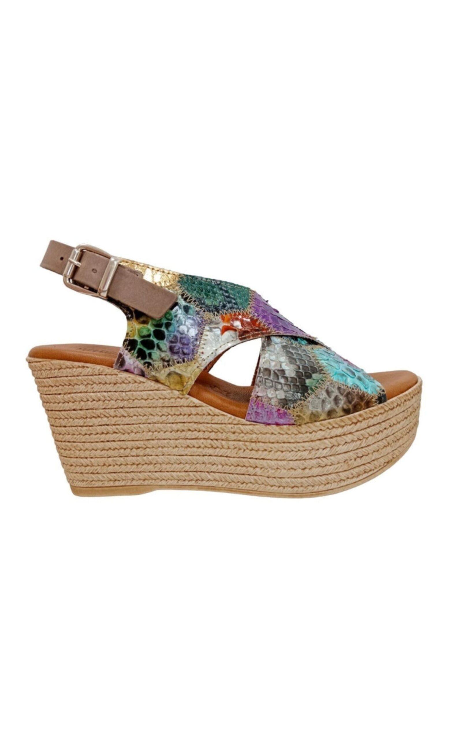 Tim Simonsen Sandaler Isabella Patchwork