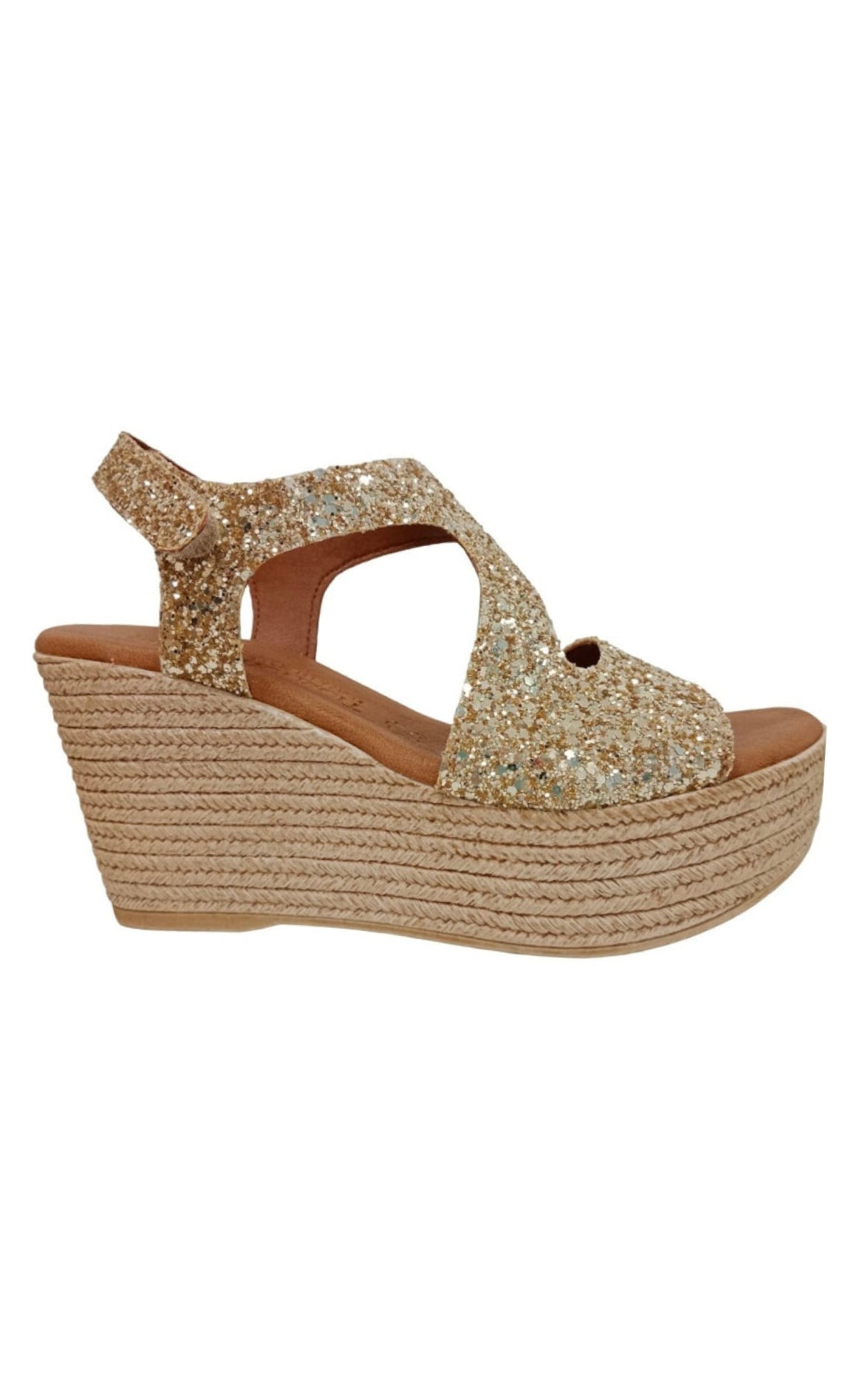 Tim   Simonsen Sandaler Masha Glitter Gold