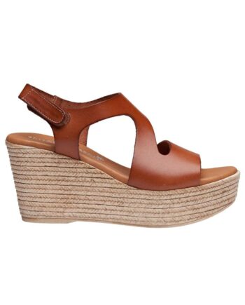 Tim   Simonsen Sandaler Masha Leather Color   Cuero