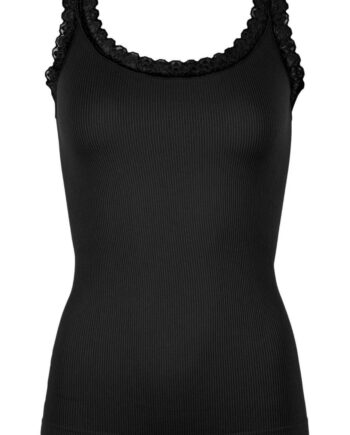 Tim   Simonsen Top Frida Rib Black