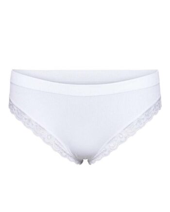 Tim   Simonsen Trusser Feline Rib Bianco