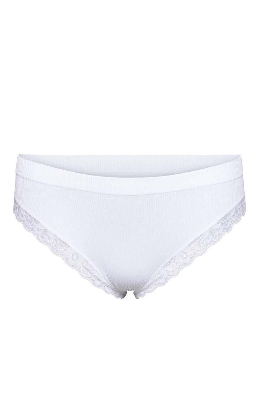 Tim Simonsen Trusser Feline Rib Bianco