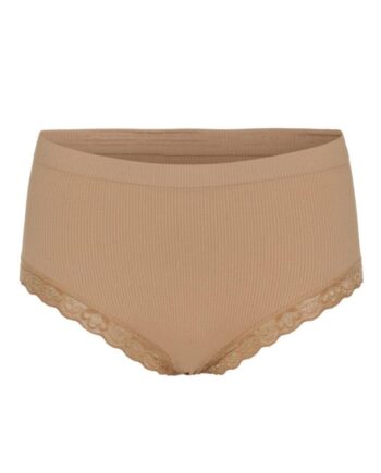 Tim   Simonsen Trusser Feline Rib Midi Nudo