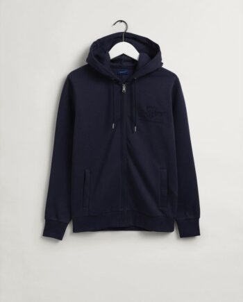 Tonal Archive Shield Zip Hoodie