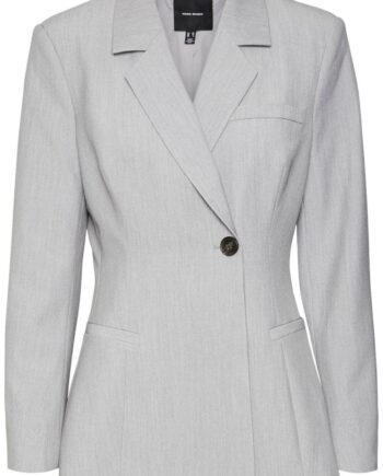Vero Moda Blazer Troian Asymmetrical Oatmeal Melange