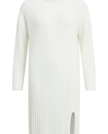 Vila Kjole Rollneck Ril White Alys