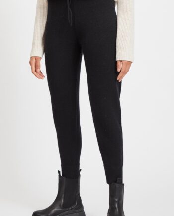 Vila  Ril Rib Rw Knit Black
