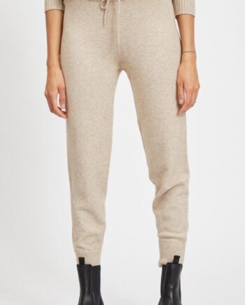 Vila  Ril Rib Rw Knit Natural Melange