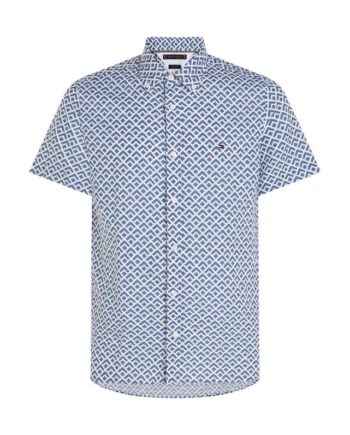 -co Li Geo Prt Sf Shirt