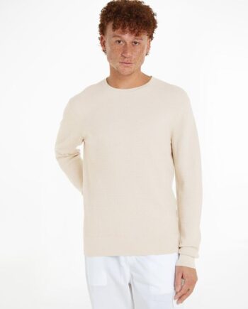 Waffle Structure Sweater