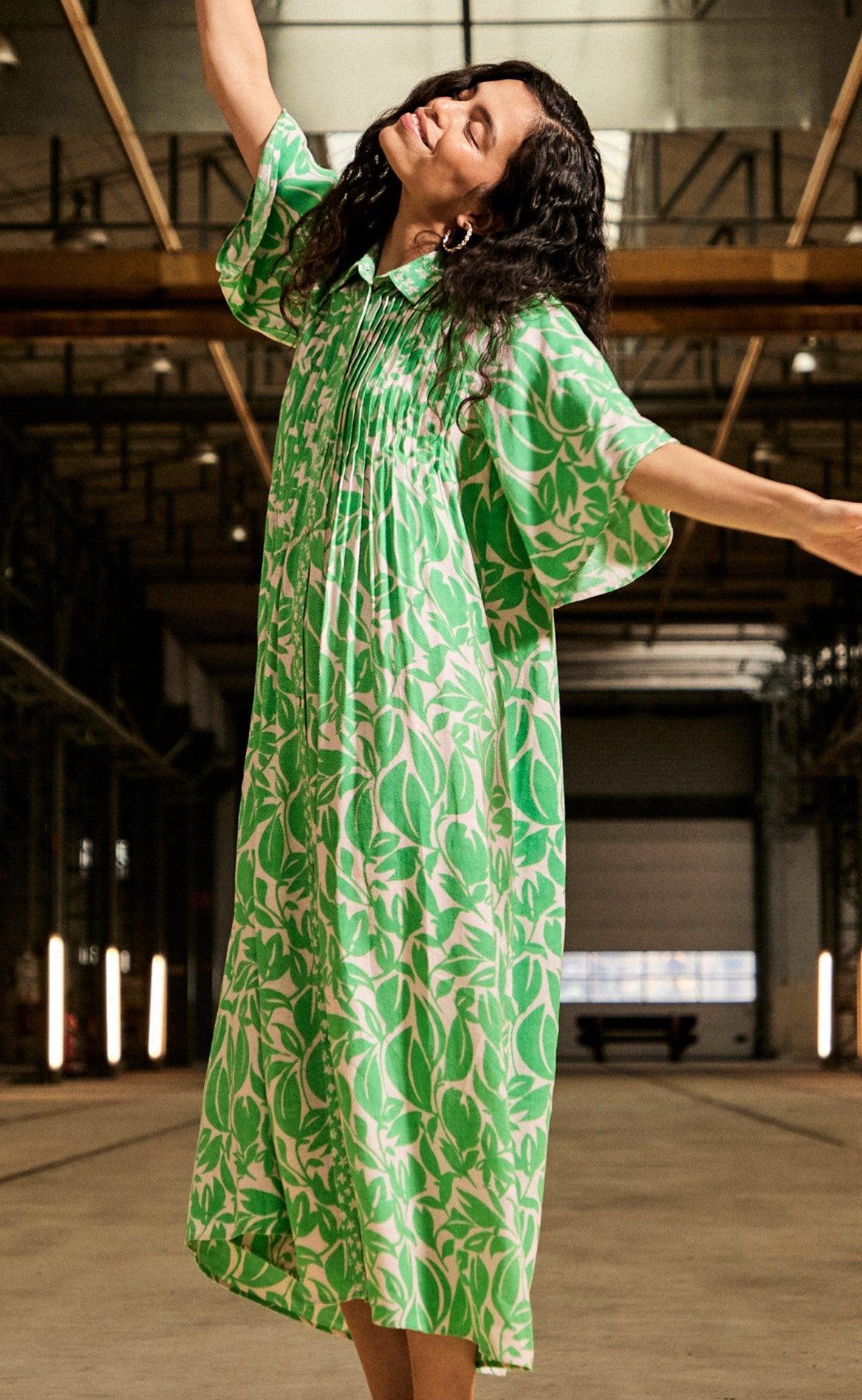 Yas Kjole Lefira Irish Green