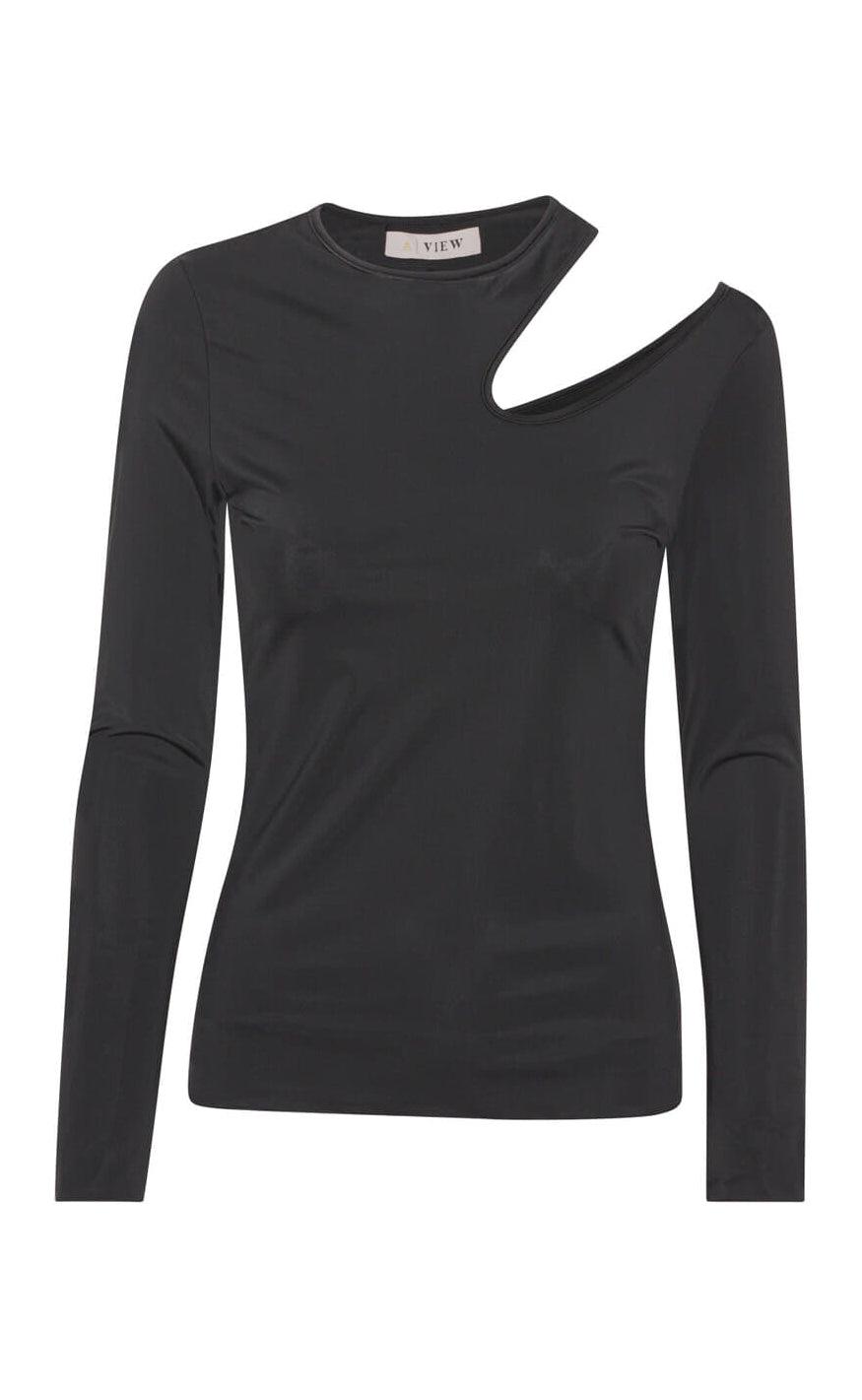 -view Bluse Scarla Black