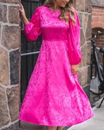 -view Kjole Gina Pink
