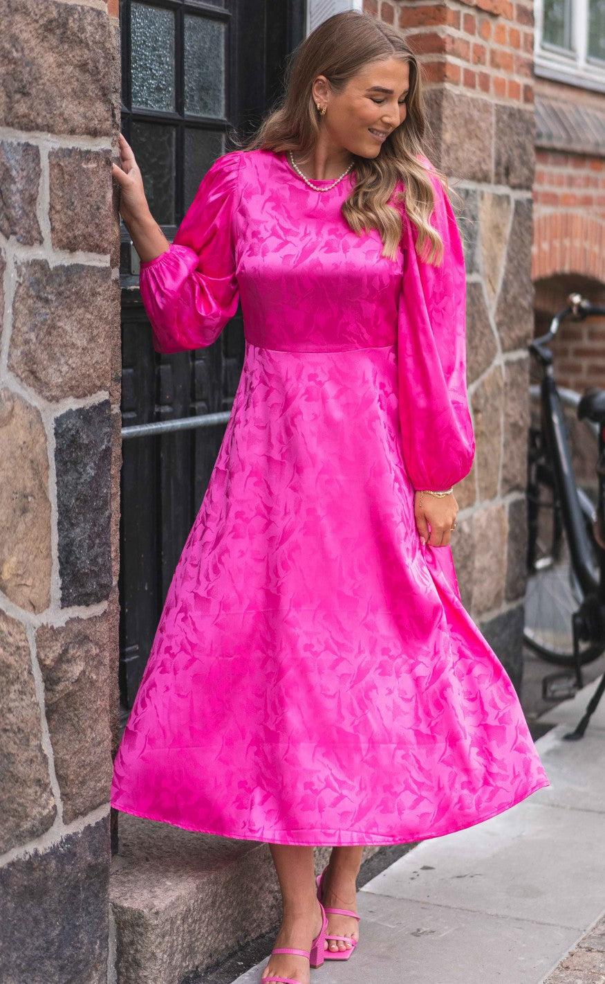 -view Kjole Gina Pink