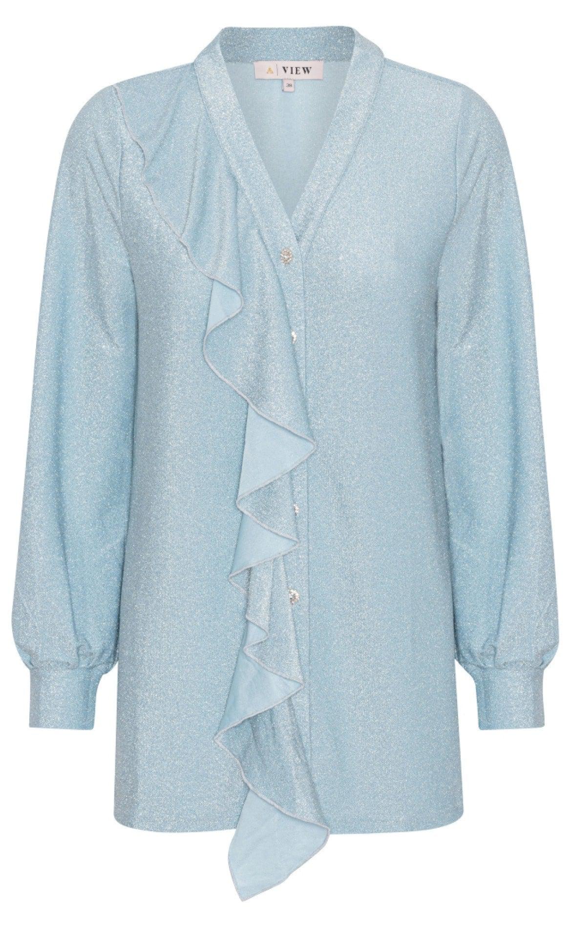 -view Long Shirt Poxy Light Blue