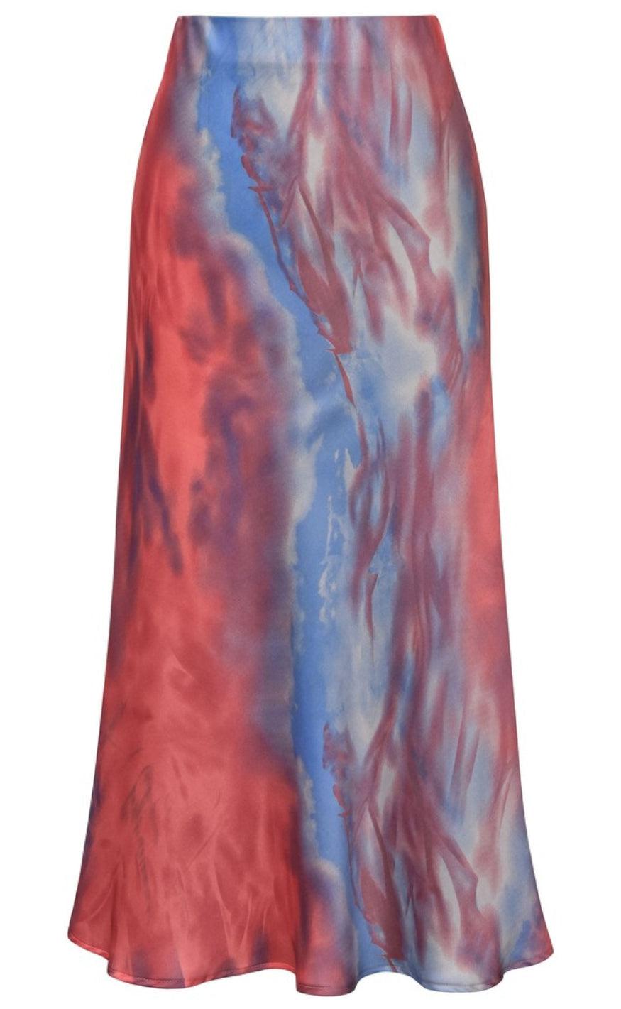 -view Nederdel Carry Coral Blue