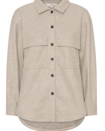 -view Shacket Mina Beige