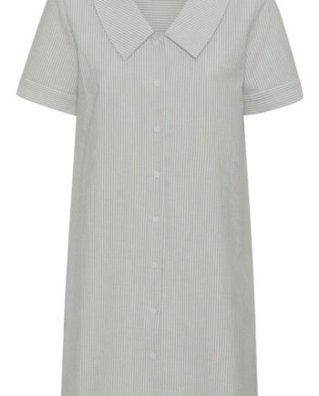 -view Skjortekjole Idaho Pale Mint   Off White