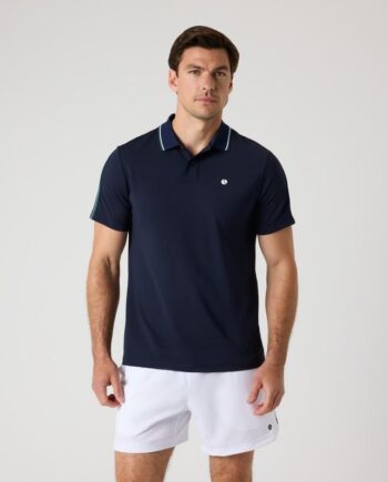 Ace Retro Polo Shirt  Brilliant White