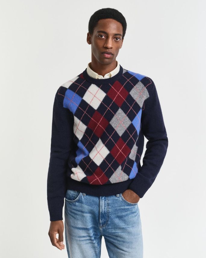 Argyle -neck