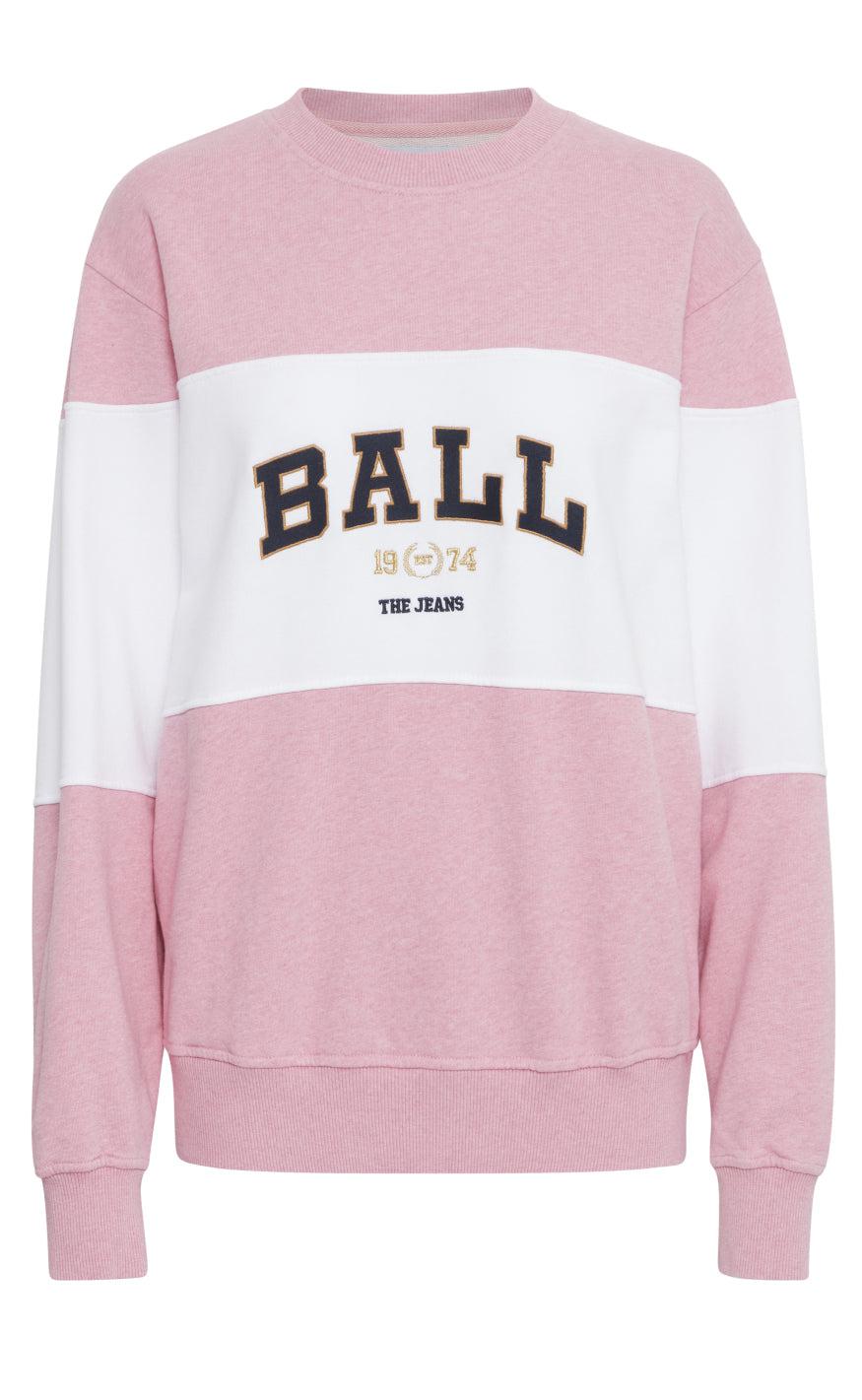 Ball Original Sweatshirt Montana Azalea Pink Melange