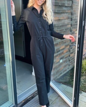 Basic Apparel Buksedragt Vilde Black
