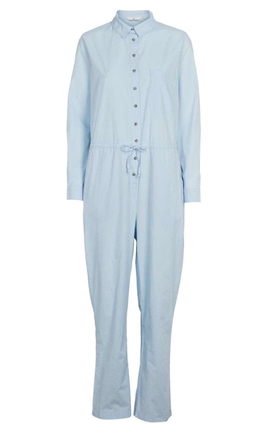 Basic Apparel Buksedragt Vilde Cashmere Blue