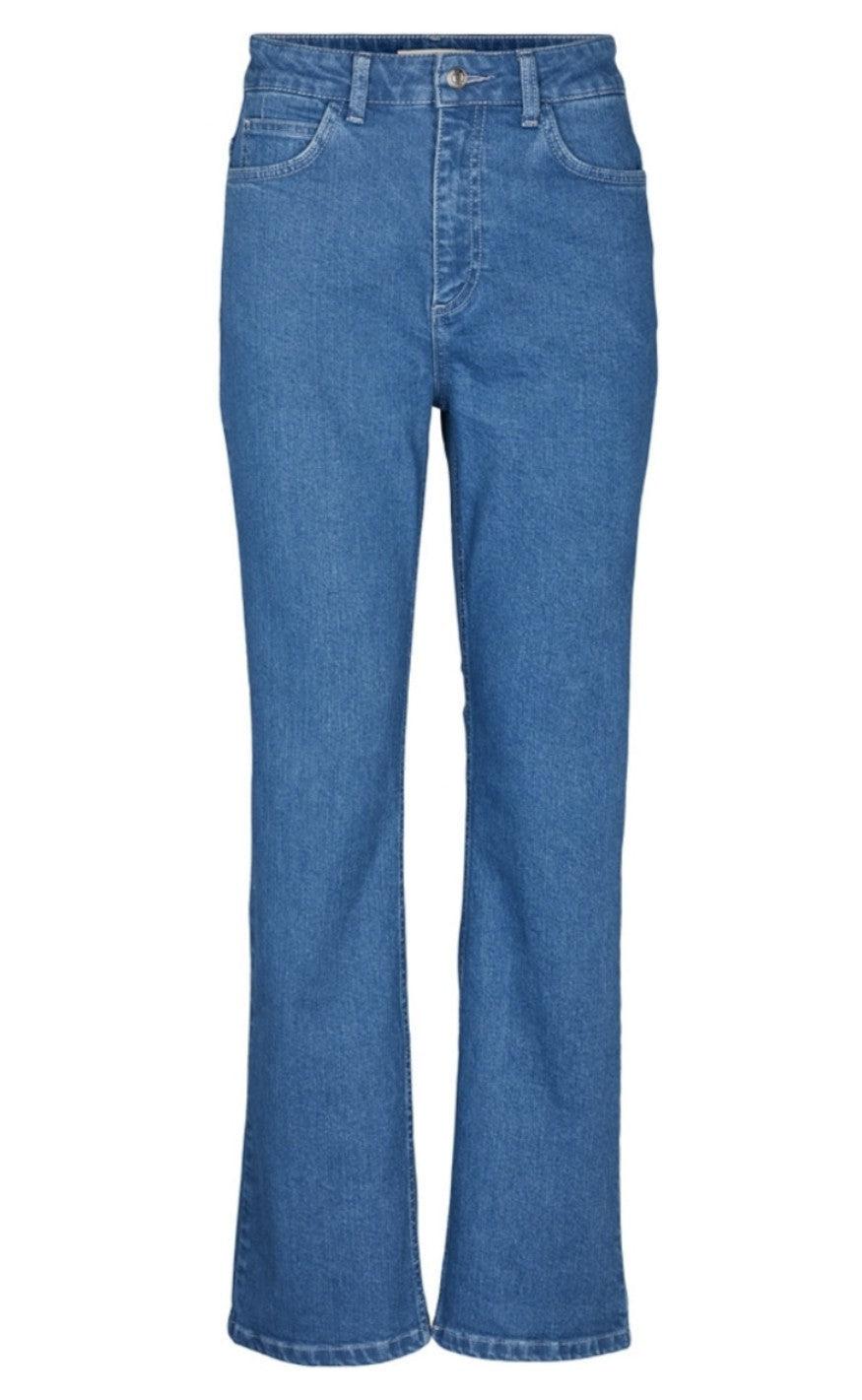Basic Apparel Bukser Ellen Demin Blue