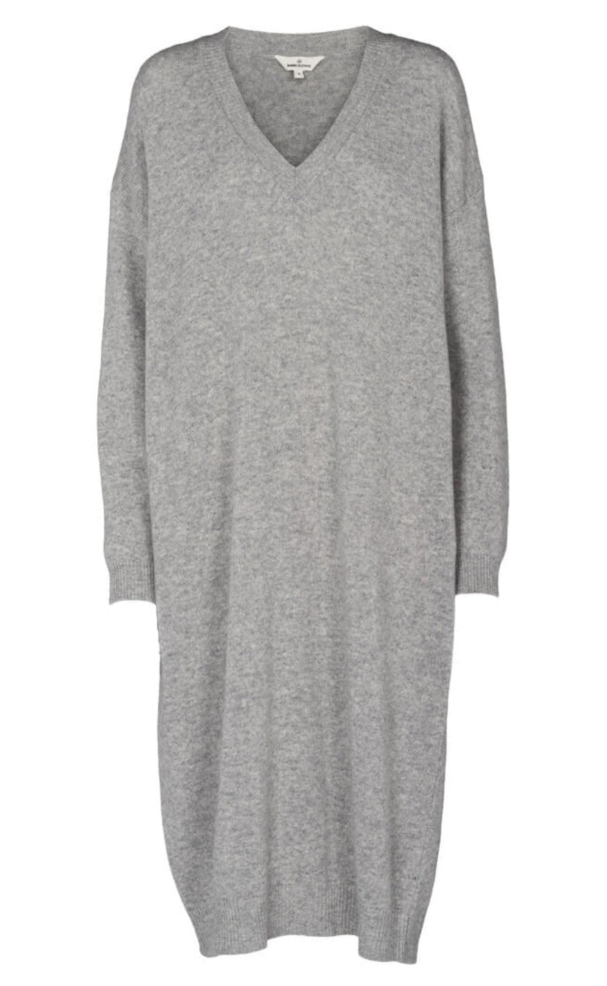 Basic Apparel Kjole Lise Grey Melange